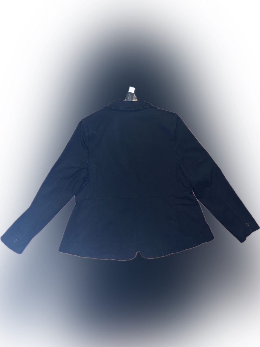 NWT Lane Bryant Sexy Stretch Black Modern Classic Sleek Office Blazer Jacket 22 - Picture 6 of 11